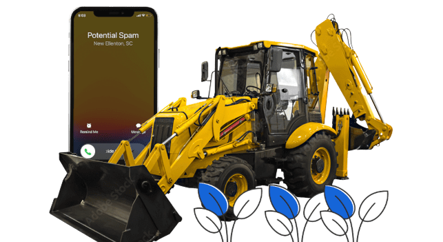 Cold Calling, Backhoes, and Flowers