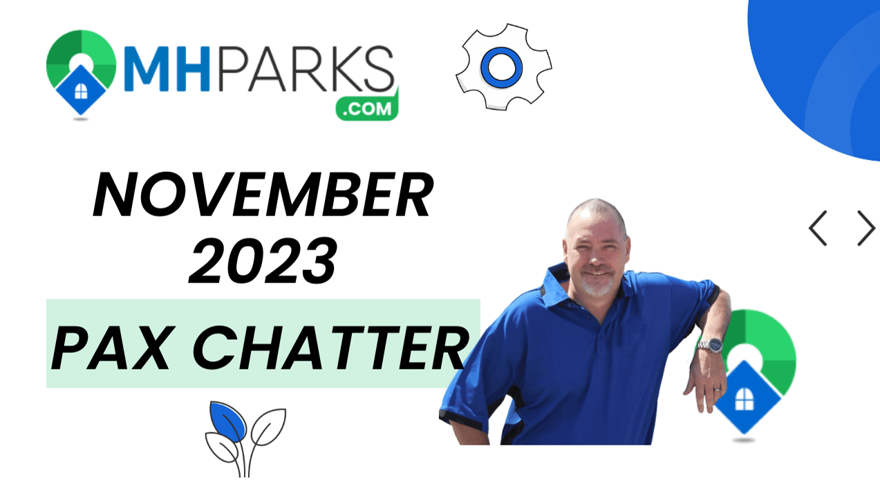 Pax Chatter for November 2023